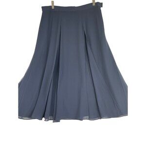 Jacque Vert skirt with sheer panels flowing feminine and beautiful  Large